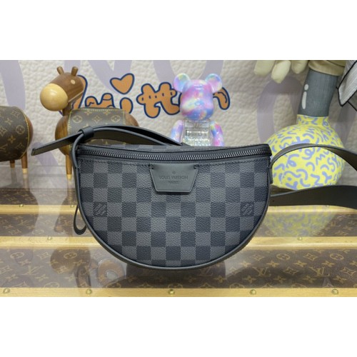 Louis Vuitton M23835 Moon Crossbody bag in Damier Graphite Canvas