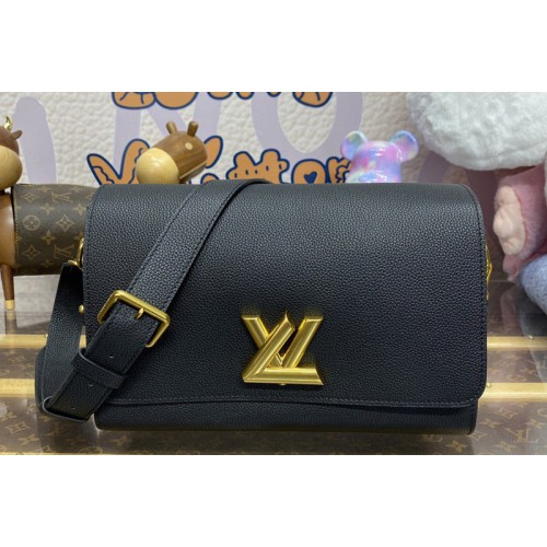 Louis Vuitton M24639 Soft Twist handbag in Black Calfskin