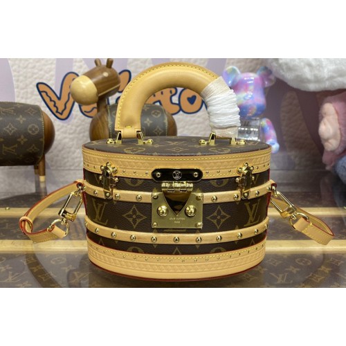 Louis Vuitton M24843 Ellis handbag in Monogram coated canvas