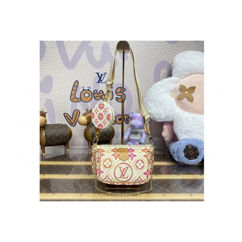 Louis Vuitton M25374 Multi Pochette Accessoires in Monogram Tiles canvas Louis Vuitton M25374 Multi Pochette Accessoires in Monogram Tiles canvas