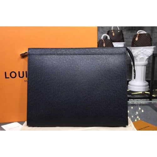 Louis Vuitton M30043 Pochette Voyage GM Bags in Taiga Leather