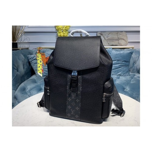 Louis Vuitton M30417 Outdoor backpack in Taiga leather with Monogram Eclipse canvas Louis Vuitton M30417 Outdoor backpack in Taiga leather with Monogram Eclipse canvas