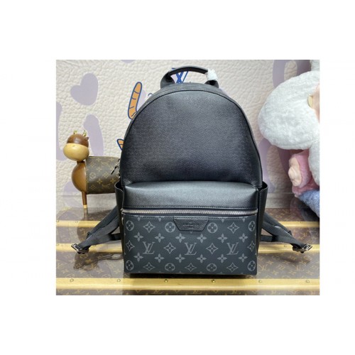 Louis Vuitton M31033 Discovery Backpack PM in Taiga cowhide leather and Monogram Eclipse coated canvas