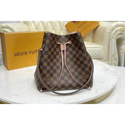 Louis Vuitton N40198 NeoNoe bucket bag in Damier Ebene coated canvas