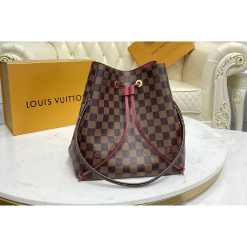 Louis Vuitton N40214 NeoNoe bucket bag in Damier Ebene coated canvas Louis Vuitton N40214 NeoNoe bucket bag in Damier Ebene coated canvas
