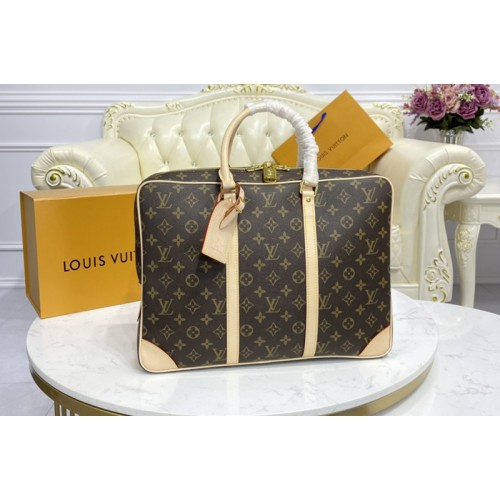 Louis Vuitton M40226 Porte-Documents Voyage Bag in Monogram Canvas