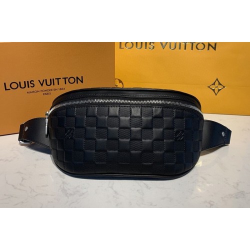 Louis Vuitton N40298 Campus Bumbag bag in Damier Infini Leather Louis Vuitton N40298 Campus Bumbag bag in Damier Infini Leather