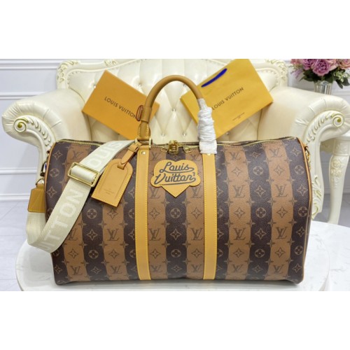 Louis Vuitton M40560 Keepall Bandoulière 50 bag in Monogram canvas Louis Vuitton M40560 Keepall Bandoulière 50 bag in Monogram canvas