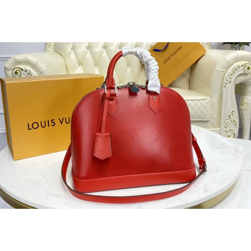 Louis Vuitton M40302 Alma PM handbag in Red Epi Leather