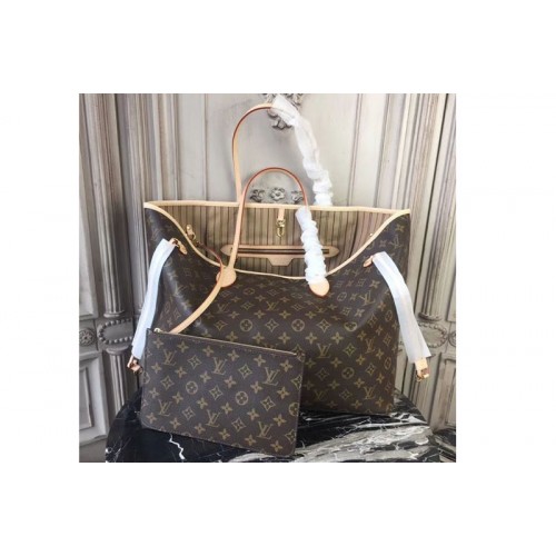Louis Vuitton M40990 Neverfull GM Bag in Monogram Canvas with Beige interior Louis Vuitton M40990 Neverfull GM Bag in Monogram Canvas with Beige interior
