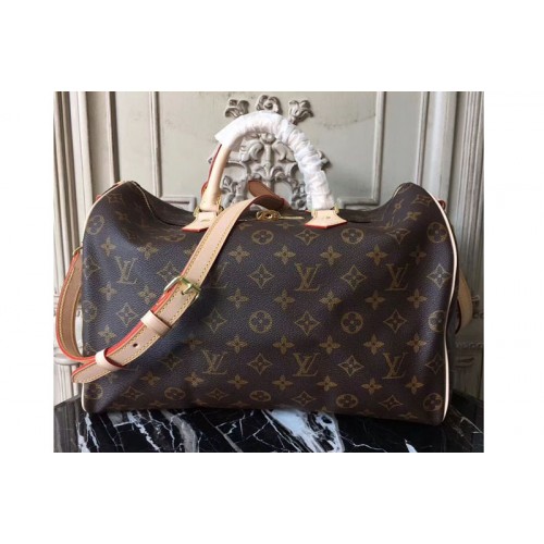 Louis Vuitton M41111 Speedy 35 Bandouliere Bag in Monogram Canvas Louis Vuitton M41111 Speedy 35 Bandouliere Bag in Monogram Canvas