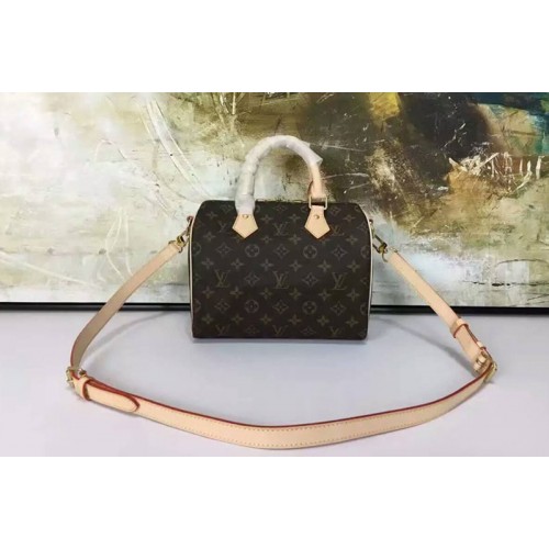 Louis Vuitton M41113 Speedy Bandouliere 25 Bag in Monogram Canvas Louis Vuitton M41113 Speedy Bandouliere 25 Bag in Monogram Canvas