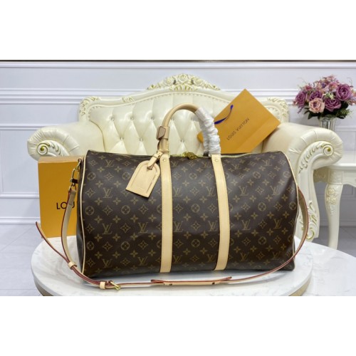 Louis Vuitton M41416 keepall bandouliere 50 Travel Bag in Monogram Canvas Louis Vuitton M41416 keepall bandouliere 50 Travel Bag in Monogram Canvas