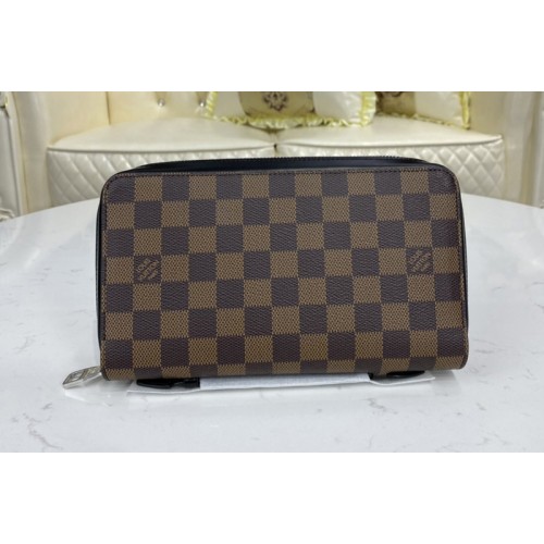 Louis Vuitton N41503 Zippy XL Wallet In Damier Ebene Canvas Louis Vuitton N41503 Zippy XL Wallet In Damier Ebene Canvas