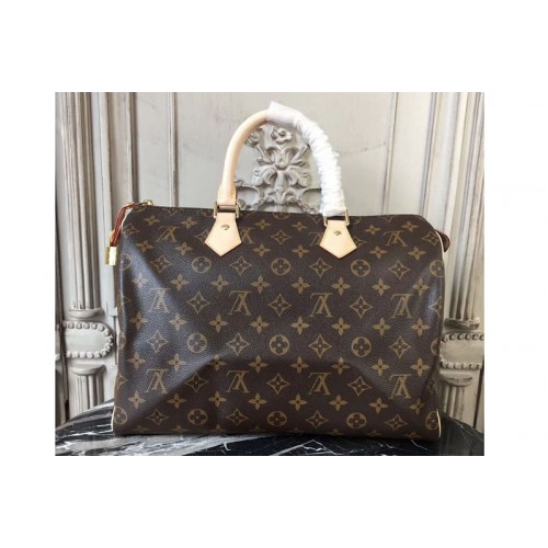 Louis Vuitton M41107 Speedy 35 Bags in Monogram Canvas Louis Vuitton M41107 Speedy 35 Bags in Monogram Canvas
