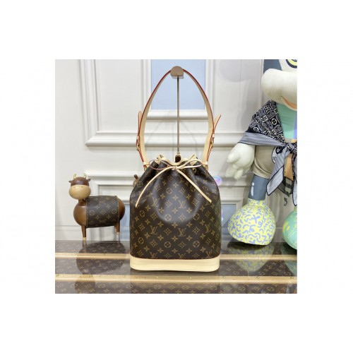 Louis Vuitton M42224 Noe bucket bag in Monogram coated canvas Louis Vuitton M42224 Noe bucket bag in Monogram coated canvas