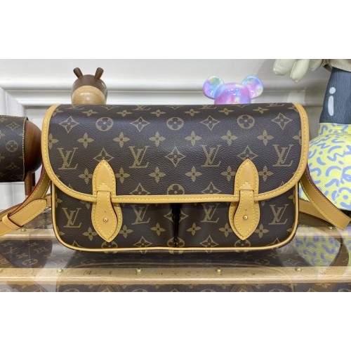 Louis Vuitton M42247 Gibeciere MM Shoulder Bag in Monogram Canvas