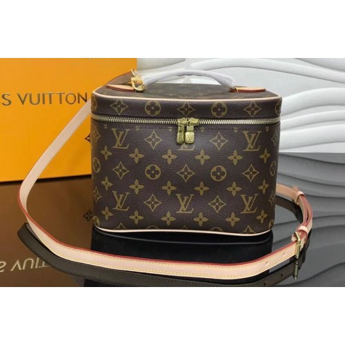 Louis Vuitton M42265 Nice BB Toiletries Bag in Monogram Canvas Louis Vuitton M42265 Nice BB Toiletries Bag in Monogram Canvas
