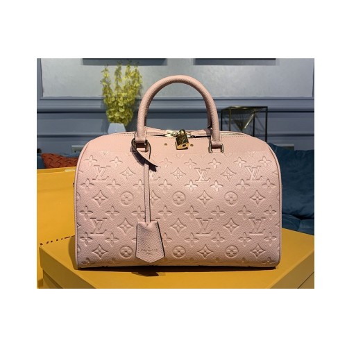 Louis Vuitton M42406 Speedy Bandouliere 30 handbag in Pink Monogram Empreinte leather Louis Vuitton M42406 Speedy Bandouliere 30 handbag in Pink Monogram Empreinte leather