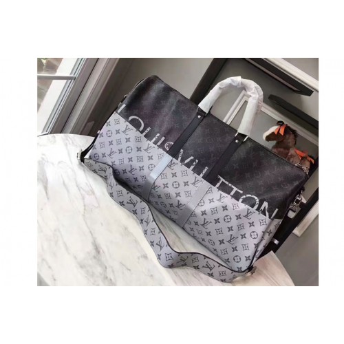 Louis Vuitton M43412 Keepall 55 Bandouliere Bag in Monogram Canvas