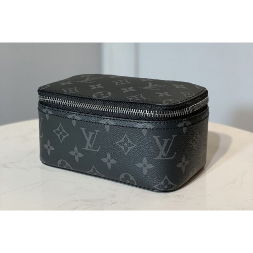 Louis Vuitton M43688 Packing Cube PM in Monogram Eclipse Canvas