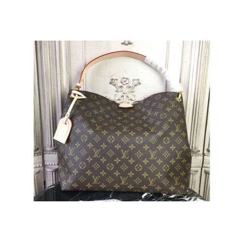 Louis Vuitton M43703 Graceful MM Bags in Monogram Canvas With Pivoine