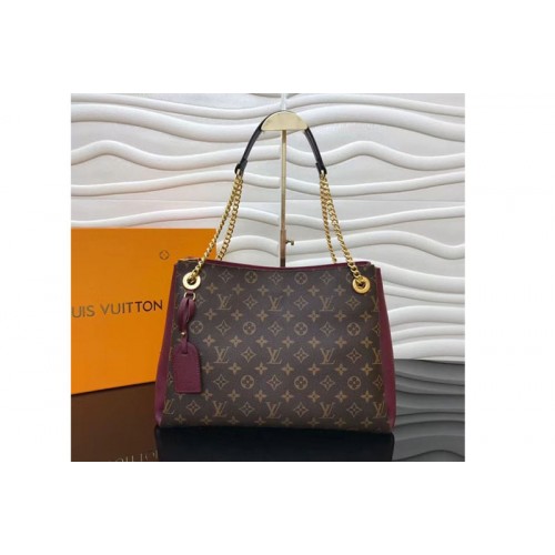 Louis Vuitton M43864 Surene MM Bags in Monogram Canvas With Bordeaux