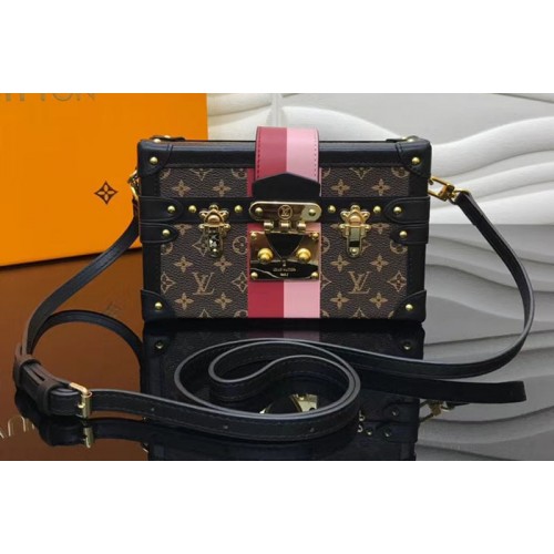 Louis Vuitton M43872 Petite Malle Bags in Monogram Canvas