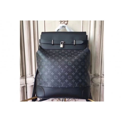 Louis Vuitton M44052 Steamer Backpack in Monogram Eclipse Canvas