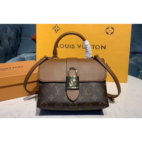 Louis Vuitton M44797 Locky BB bags Brown Monogram Canvas and Smooth Cowhide Leather Louis Vuitton M44797 Locky BB bags Brown Monogram Canvas and Smooth Cowhide Leather