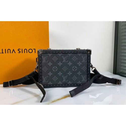 Louis Vuitton M20251 Clutch Box men bag in Monogram Eclipse canvas
