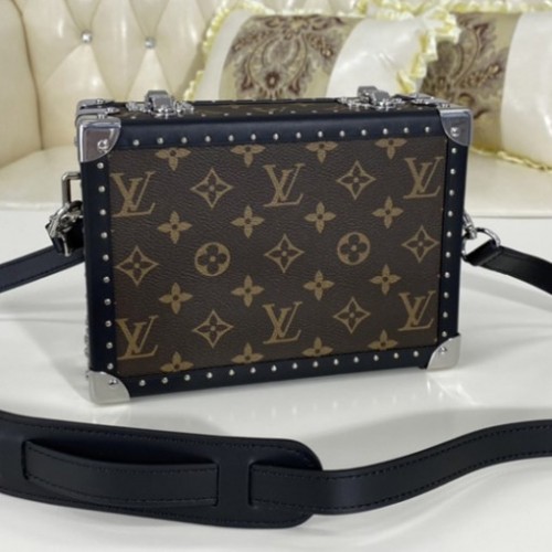 Louis Vuitton M20252 Clutch Box men bag in Monogram Canvas