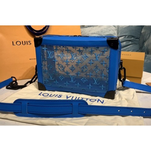 Louis Vuitton M45074 Soft Trunk messenger bag in Monogram Seethrough mesh Louis Vuitton M45074 Soft Trunk messenger bag in Monogram Seethrough mesh