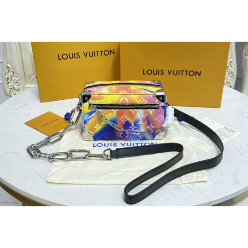 Louis Vuitton M80952 Mini Soft Trunk bag in Monogram Sunset coated canvas Louis Vuitton M80952 Mini Soft Trunk bag in Monogram Sunset coated canvas