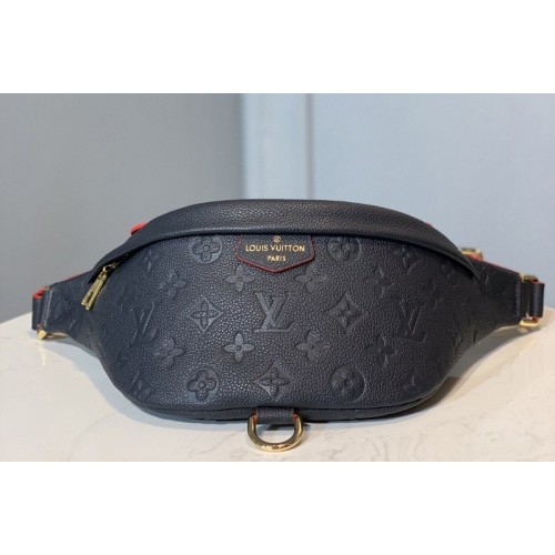 Louis Vuitton M44812 Bumbag in Navy Blue Monogram Empreinte leather