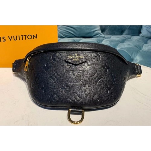 Louis Vuitton M44812 Bumbag Black Monogram Empreinte Leather Louis Vuitton M44812 Bumbag Black Monogram Empreinte Leather