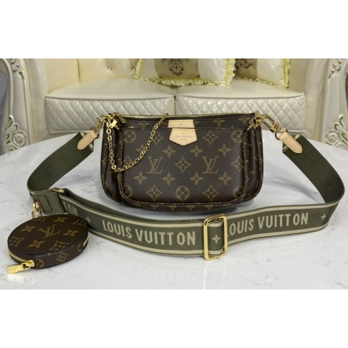 Louis Vuitton M44813 Multi Pochette Accessoires Bag in Monogram Canvas Louis Vuitton M44813 Multi Pochette Accessoires Bag in Monogram Canvas