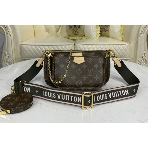 Louis Vuitton M44813 Multi Pochette Accessoires Bag in Monogram Canvas Louis Vuitton M44813 Multi Pochette Accessoires Bag in Monogram Canvas