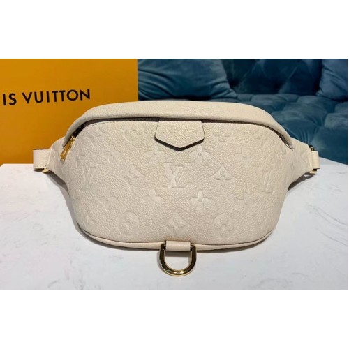 Louis Vuitton M44836 Bumbag White Monogram Empreinte Leather Louis Vuitton M44836 Bumbag White Monogram Empreinte Leather