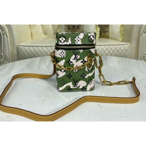 Louis Vuitton M44914 Phone Box Bag in Green Monogram canvas