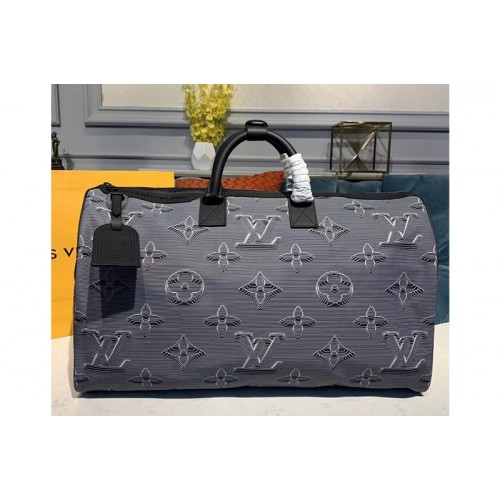 Louis Vuitton M44939 Reversible Keepall Bandouliere 50 Bags Embossed Monogram And Rainbow Multicolor