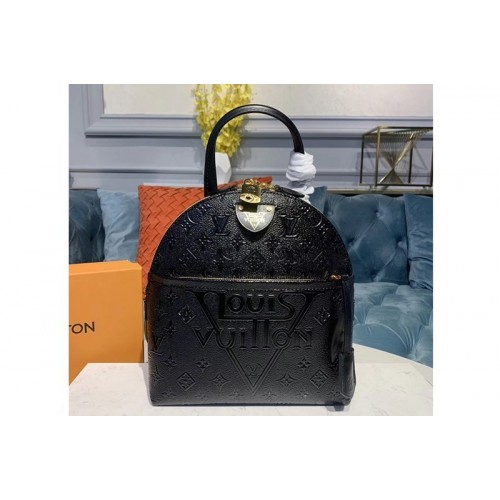 Louis Vuitton M44945 Moon Backpack Black Embossed Monogram Midnight canvas