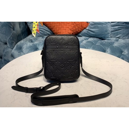 Louis Vuitton M44972 Danube Slim mens bag in Monogram Shadow calf leather Louis Vuitton M44972 Danube Slim mens bag in Monogram Shadow calf leather