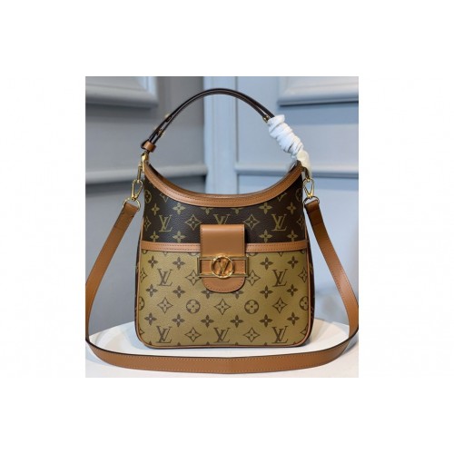 Louis Vuitton M45194 Dauphine Hobo Bag in Monogram Canvas