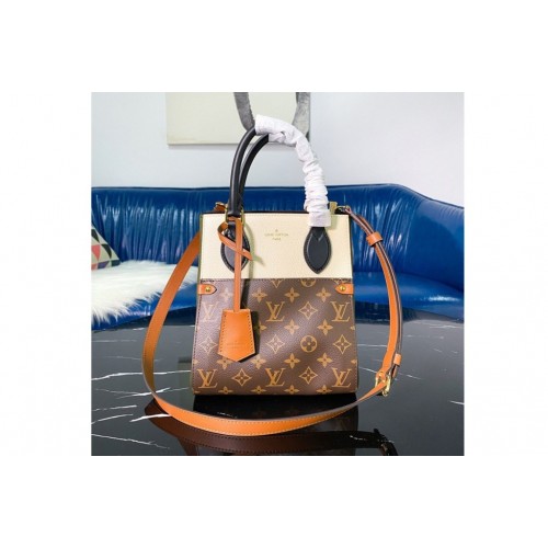 Louis Vuitton M45388 Fold Tote PM tote bag in Monogram Canvas and calfskin leather Louis Vuitton M45388 Fold Tote PM tote bag in Monogram Canvas and calfskin leather
