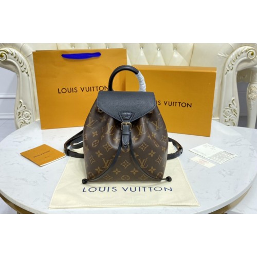 Louis Vuitton M45502 Montsouris BB backpack in Monogram canvas and cowhide leather Louis Vuitton M45502 Montsouris BB backpack in Monogram canvas and cowhide leather