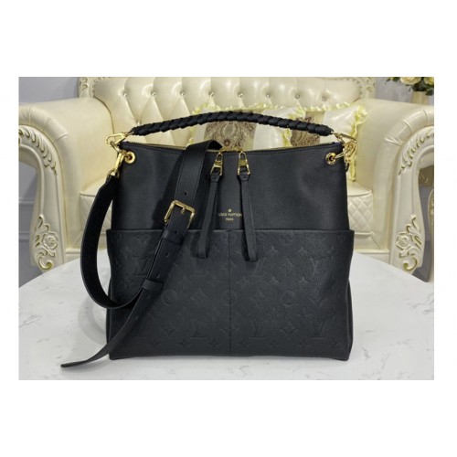 Louis Vuitton M45522 Maida Hobo Bag in Black Monogram Empreinte Leather Louis Vuitton M45522 Maida Hobo Bag in Black Monogram Empreinte Leather