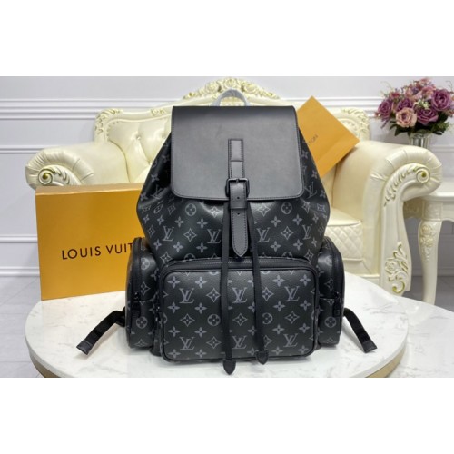 Louis Vuitton M45538 Trio backpack in Monogram Eclipse coated canvas
