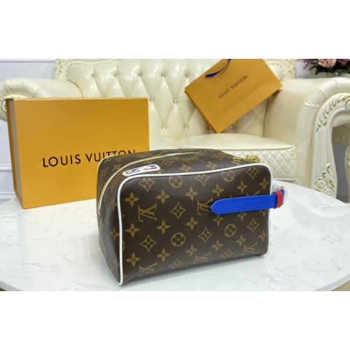 Louis Vuitton M45588 LVxNBA Cloakroom Dopp Kit bag In Monogram coated canvas