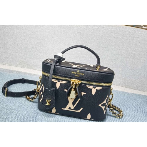 Louis Vuitton M45780 Vanity PM handbag in Bicolor Monogram Empreinte Leather
